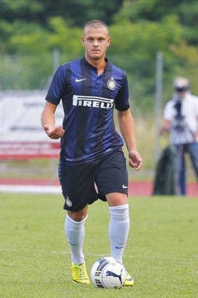 Federico Dimarco, 17 anni, terzino sinistro dell&#39;Inter Primavera: Mancini lo ha fatto esordire all&#39;ultima giornata, contro l&#39;Empoli. Italy Photo Press